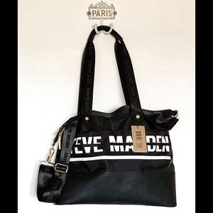 Designer Boutique Collection Steve Madden® Bgym Duffel Bag New with Tags